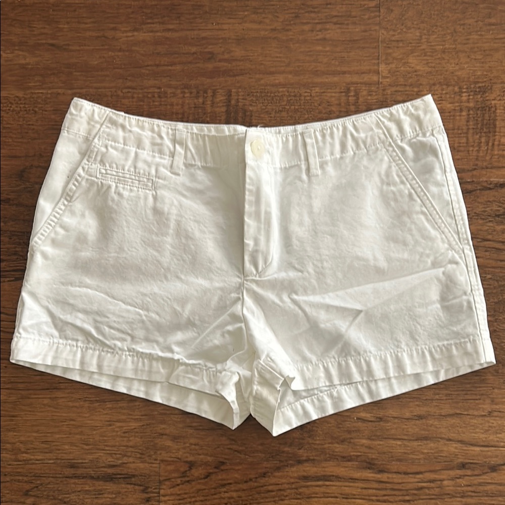 GAP Women's White Casual Shorts